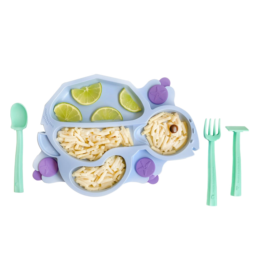 Baby Turtle Suction Plate and Training Utensils
