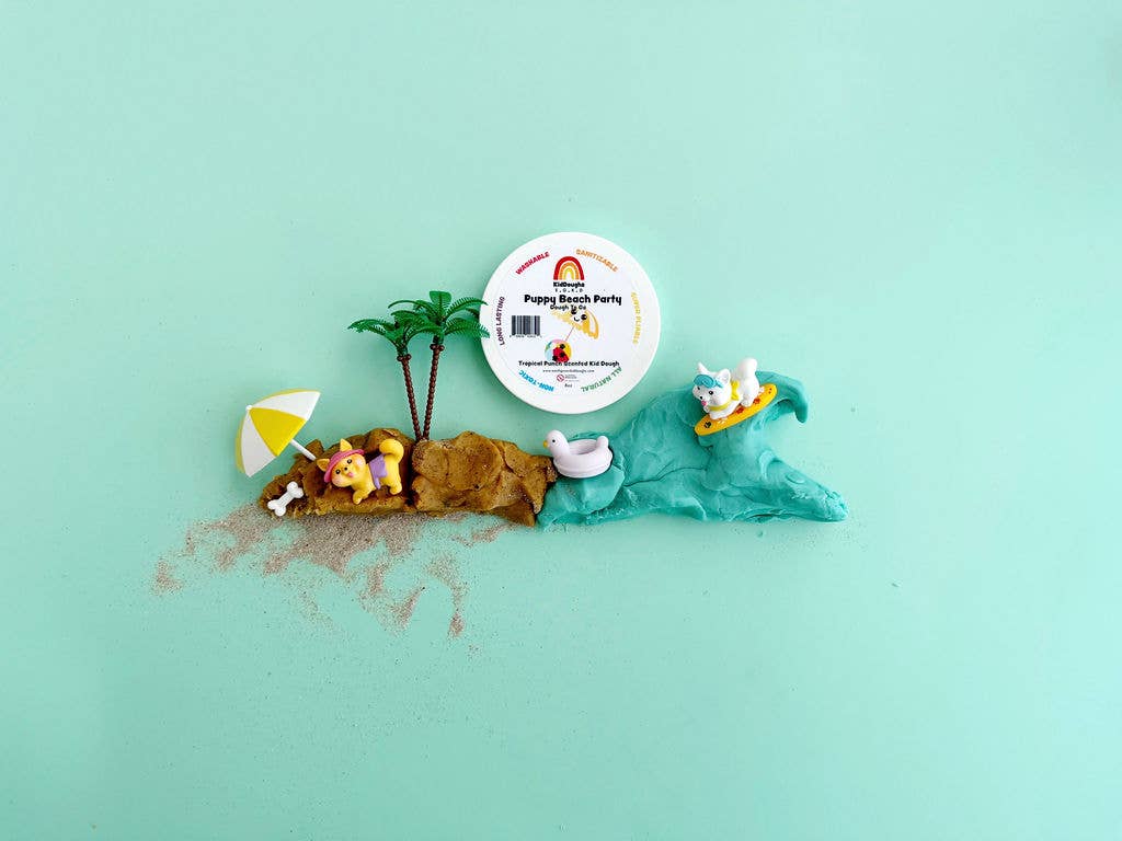 Puppy Beach Party Dough-to-Go