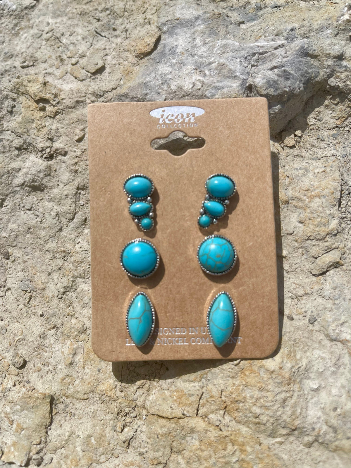 Turquoise Stud Earrings