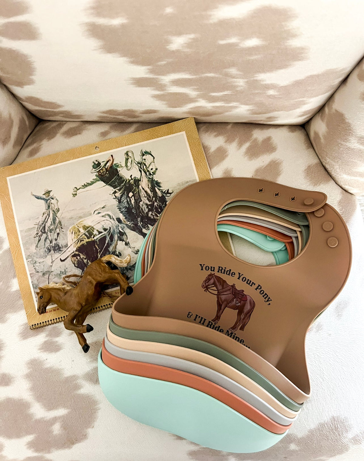 Ride Your Pony Silicone Bib