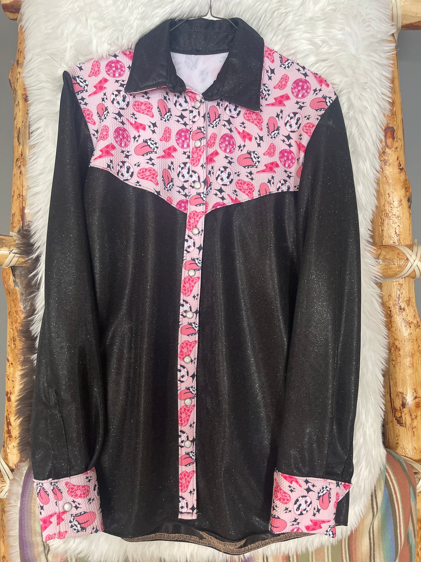 Groovy Glitter Youth Size 14