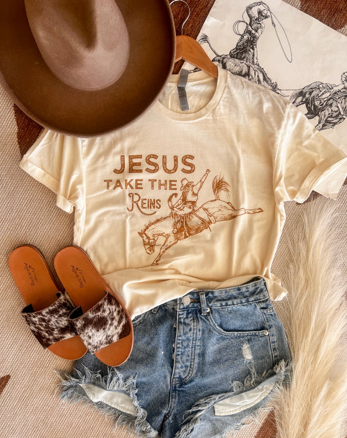 Jesus Take The Reins Tee