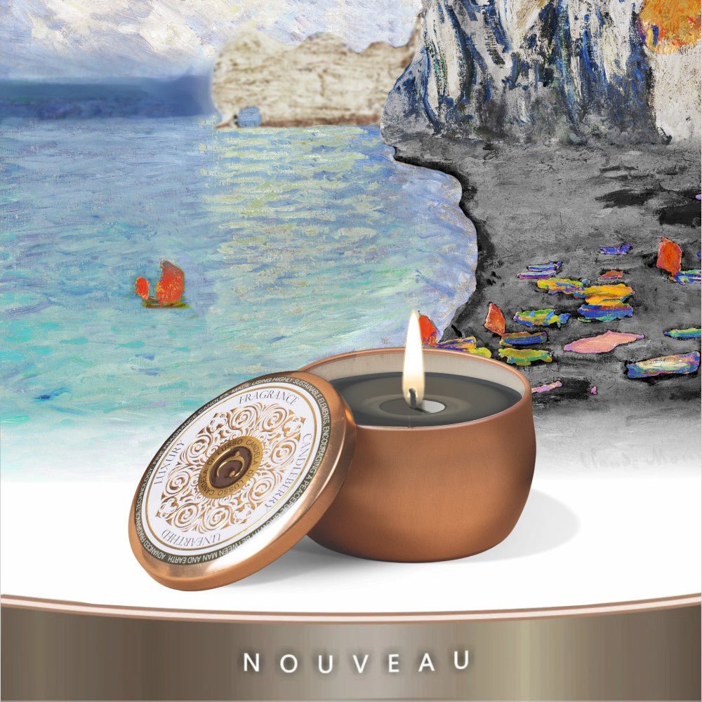NOUVEAU™ - Black Sand Beaches™, Travel Tin Candle (Collective)