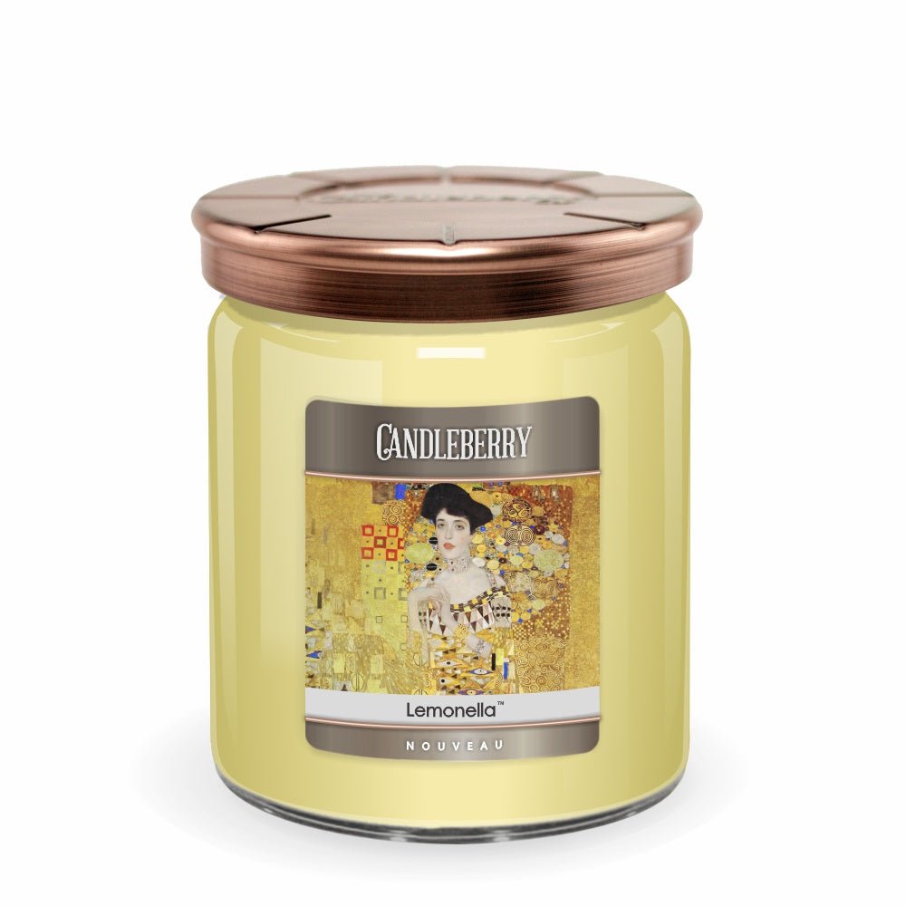 NOUVEAU™ - Lemonella™, 3 - Wick, Candy Jar Candle (Collective)