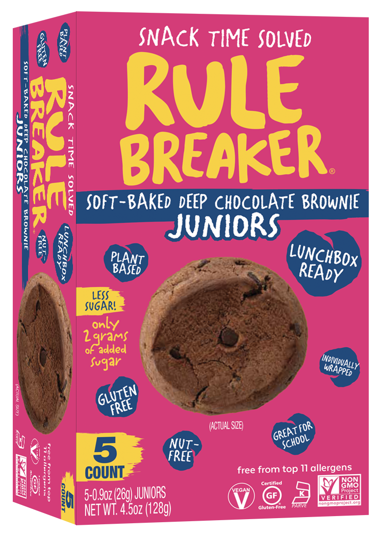 Chocolate Brownie Juniors | Case of 6 5-Count Boxes