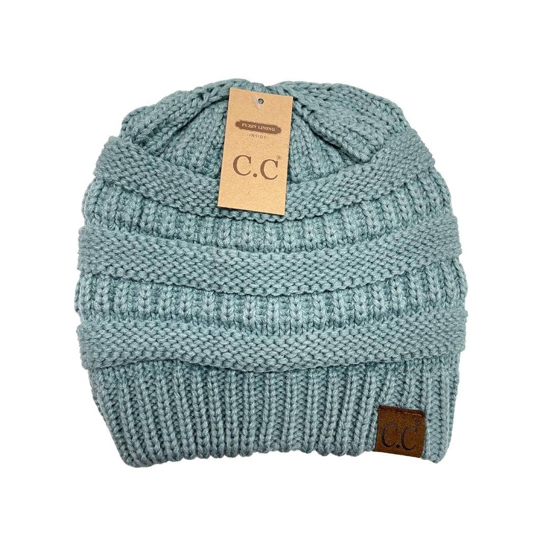 Classic Fuzzy Lined CC Beanie HAT25