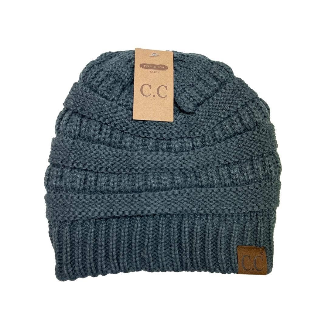 Classic Fuzzy Lined CC Beanie HAT25