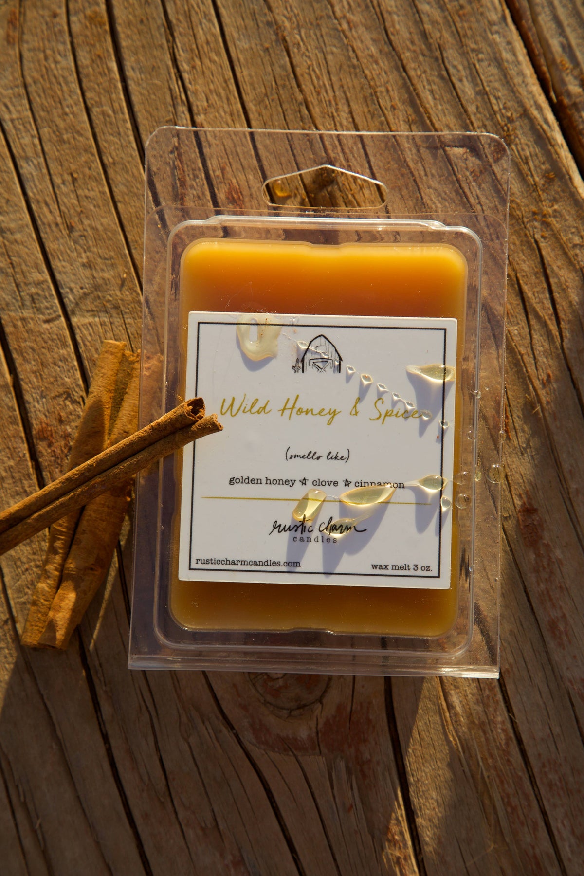 New! Wild Honey & Spice Wax Melt