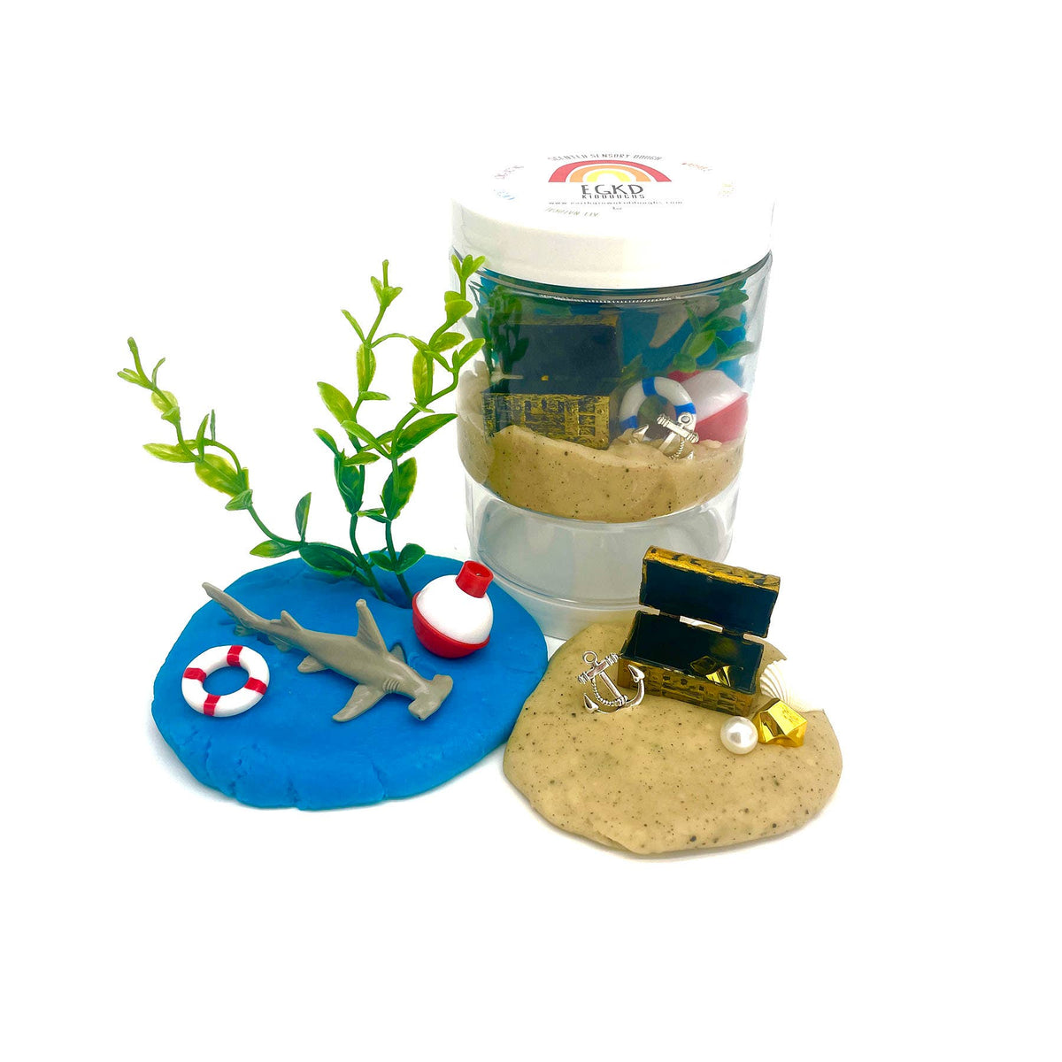 Shark Assorted (Tropical Punch) Play Dough-To-Go Kit