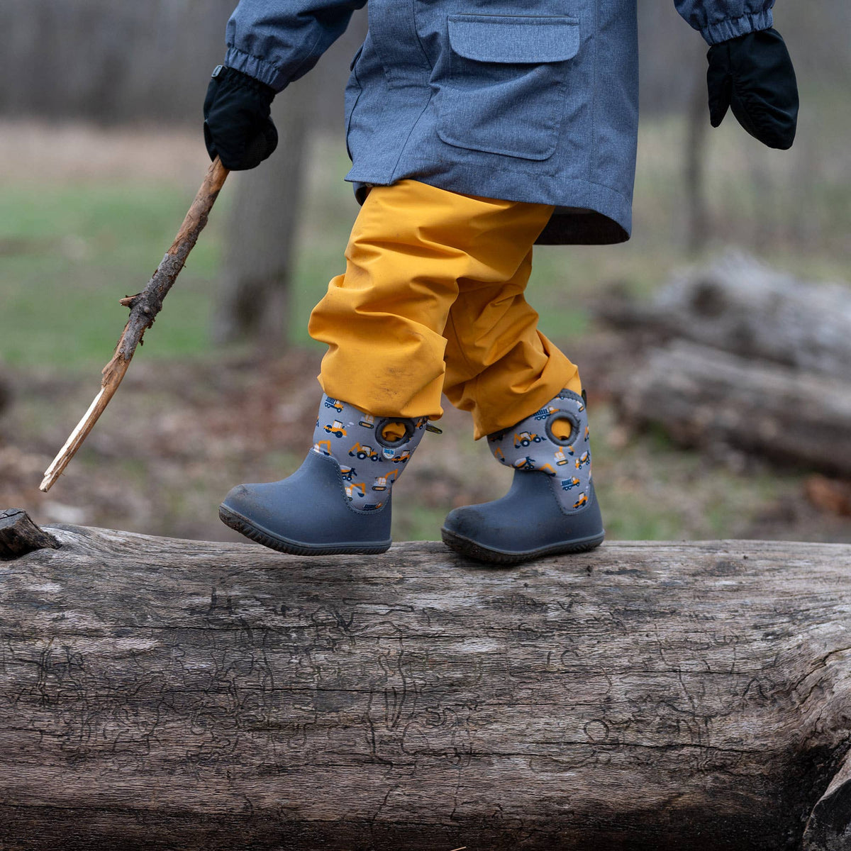 Grey Construction | Toasty-Dry Lite Winter Boots: Waterproof