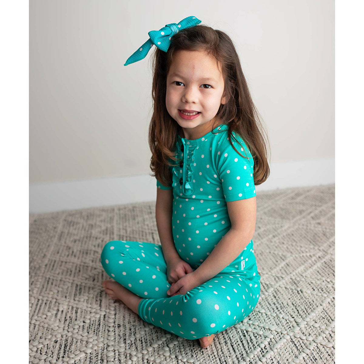 Polly Dot RUFFLE TWO PIECE: 6/7
