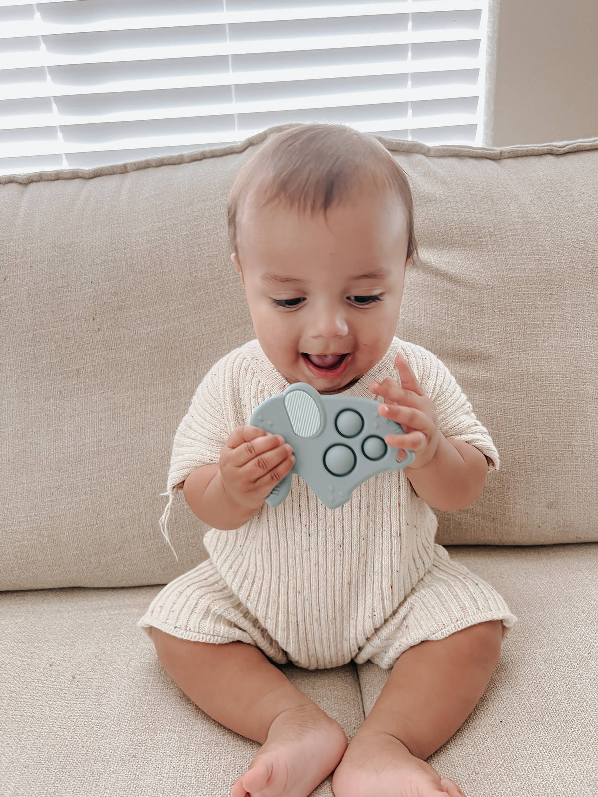 Itzy Pop™ Sensory Popper Toy: Elephant