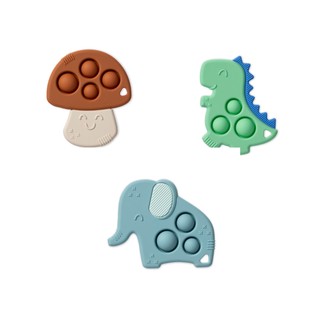 Itzy Pop™ Sensory Popper Toy: Elephant