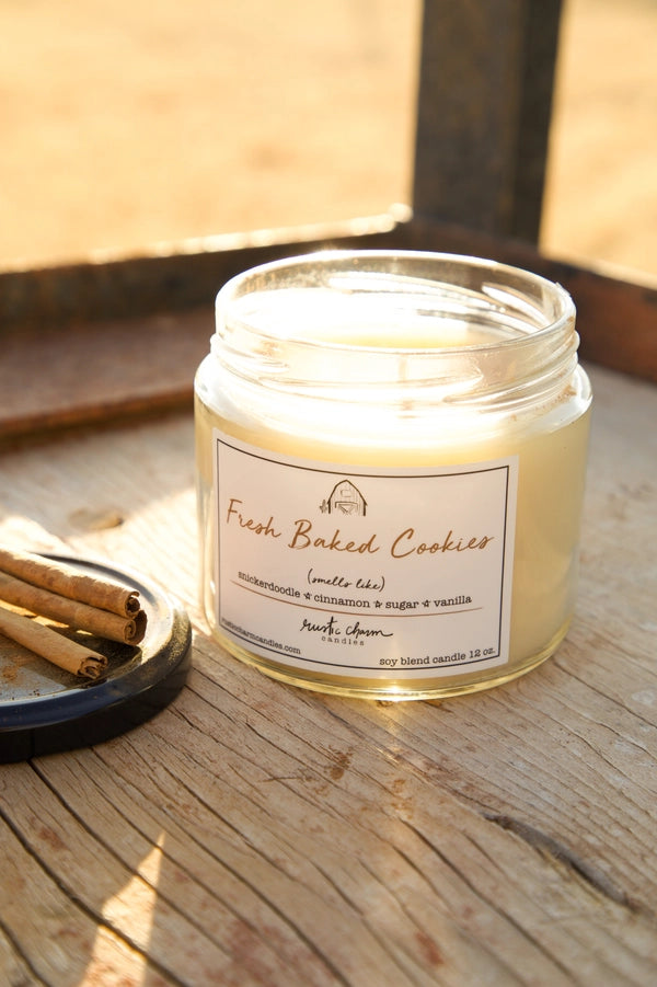 New! Fresh Baked Cookies Candle