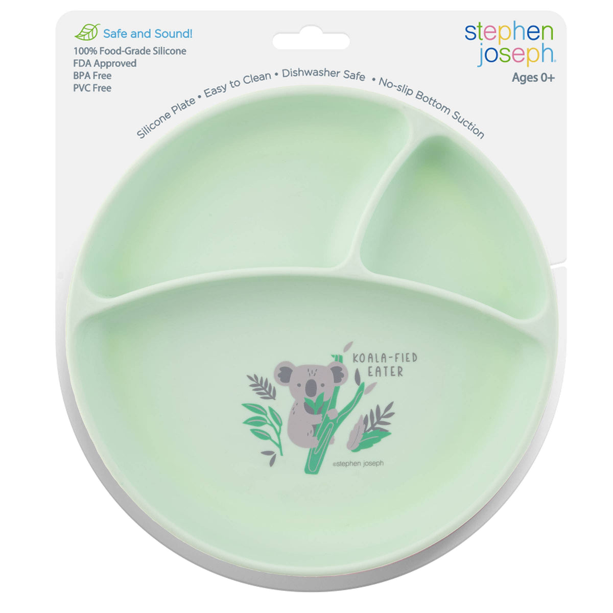 Suction Cup Silicone Plate: Unicorn