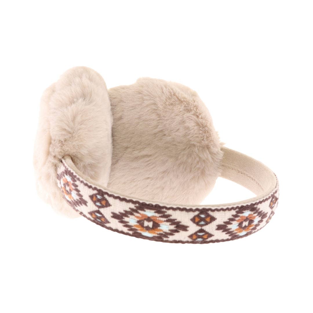 Aztec Band Earmuff EMS2301: Black