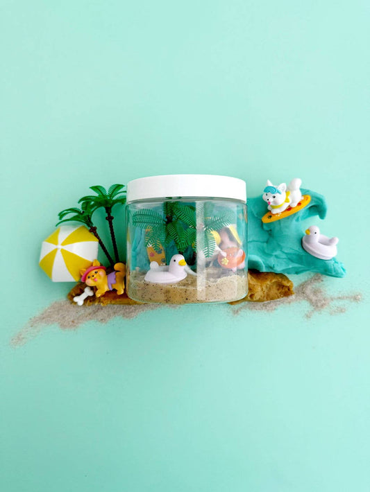 Puppy Beach Party Dough-to-Go