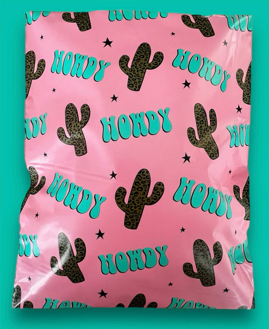 PREORDER - 14.5x19 Howdy Poly Mailers: 25 pack
