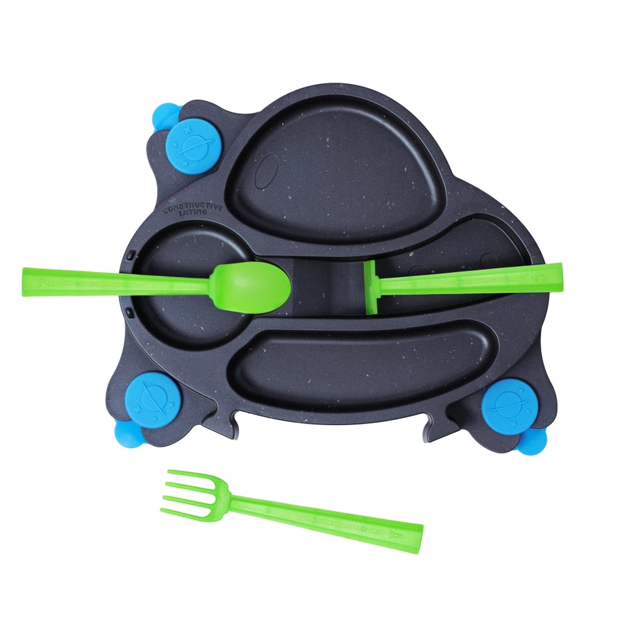 Baby UFO Suction Plate and Training Utensils