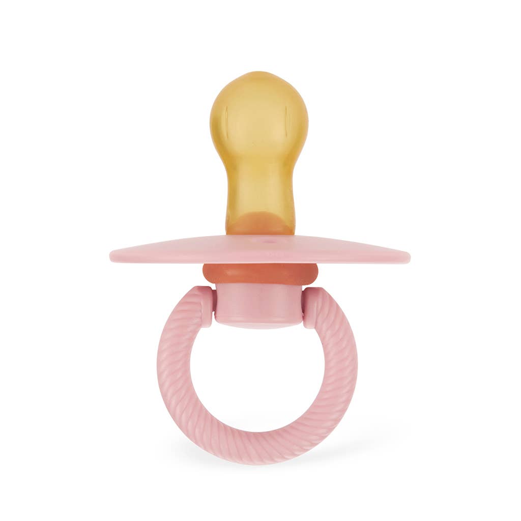 Itzy Soother™ Natural Rubber Paci Sets: Mint + White