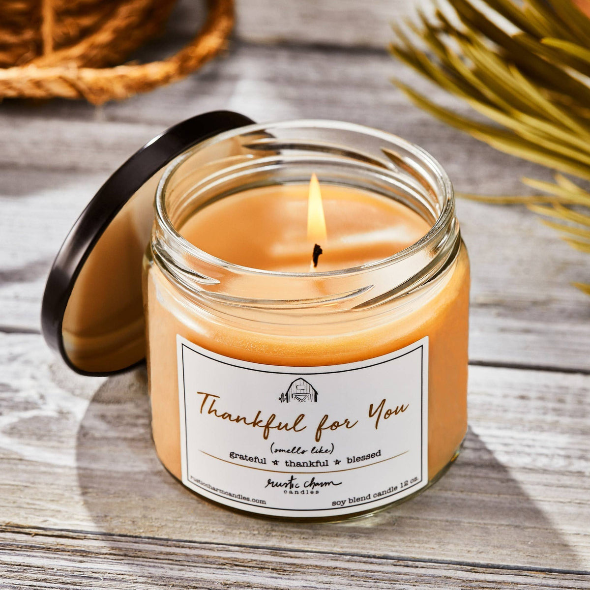 Thankful for You Candle (Pecan Pie)