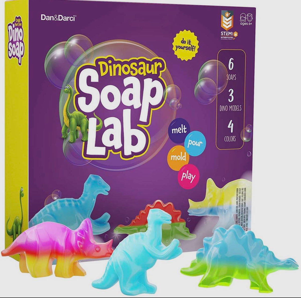 Create Your Own Dino Soap