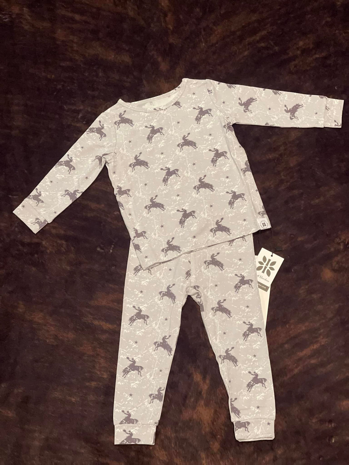 Big Kid Pajama - Cowboys