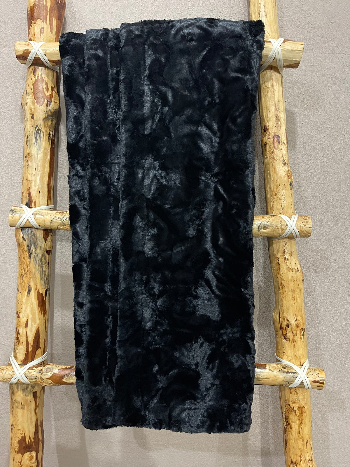 Black Hide Adult Blanket