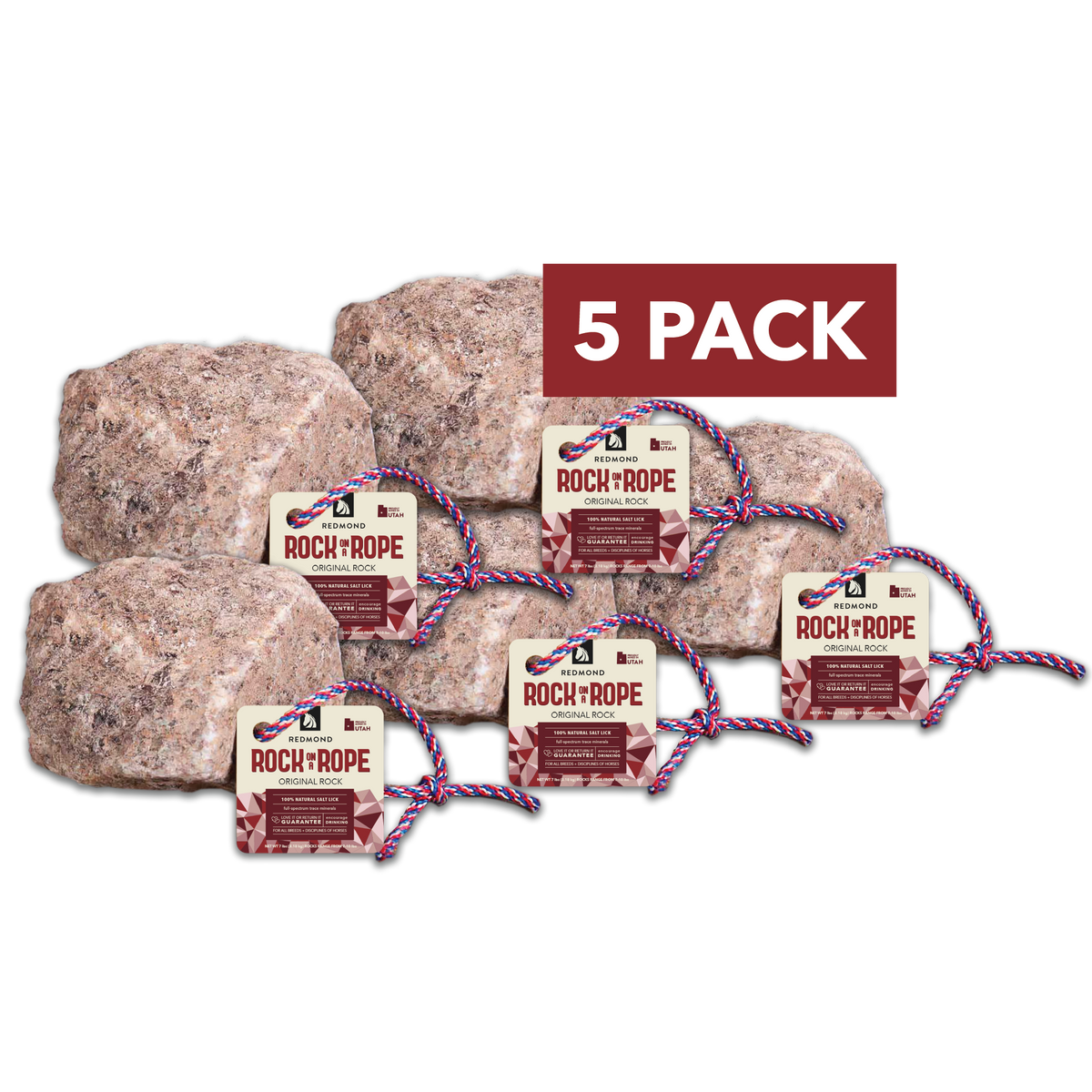 Redmond Rock® - Mined Horse Salt Lick
