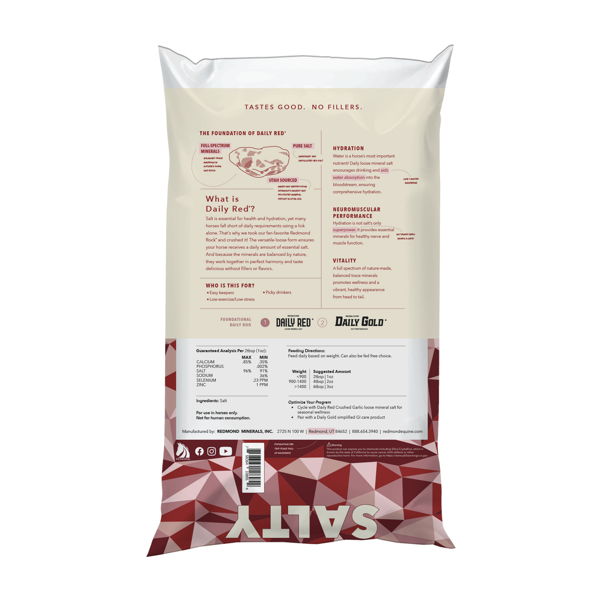 Daily Red® Crushed™ - Mineral Supplement for Horses