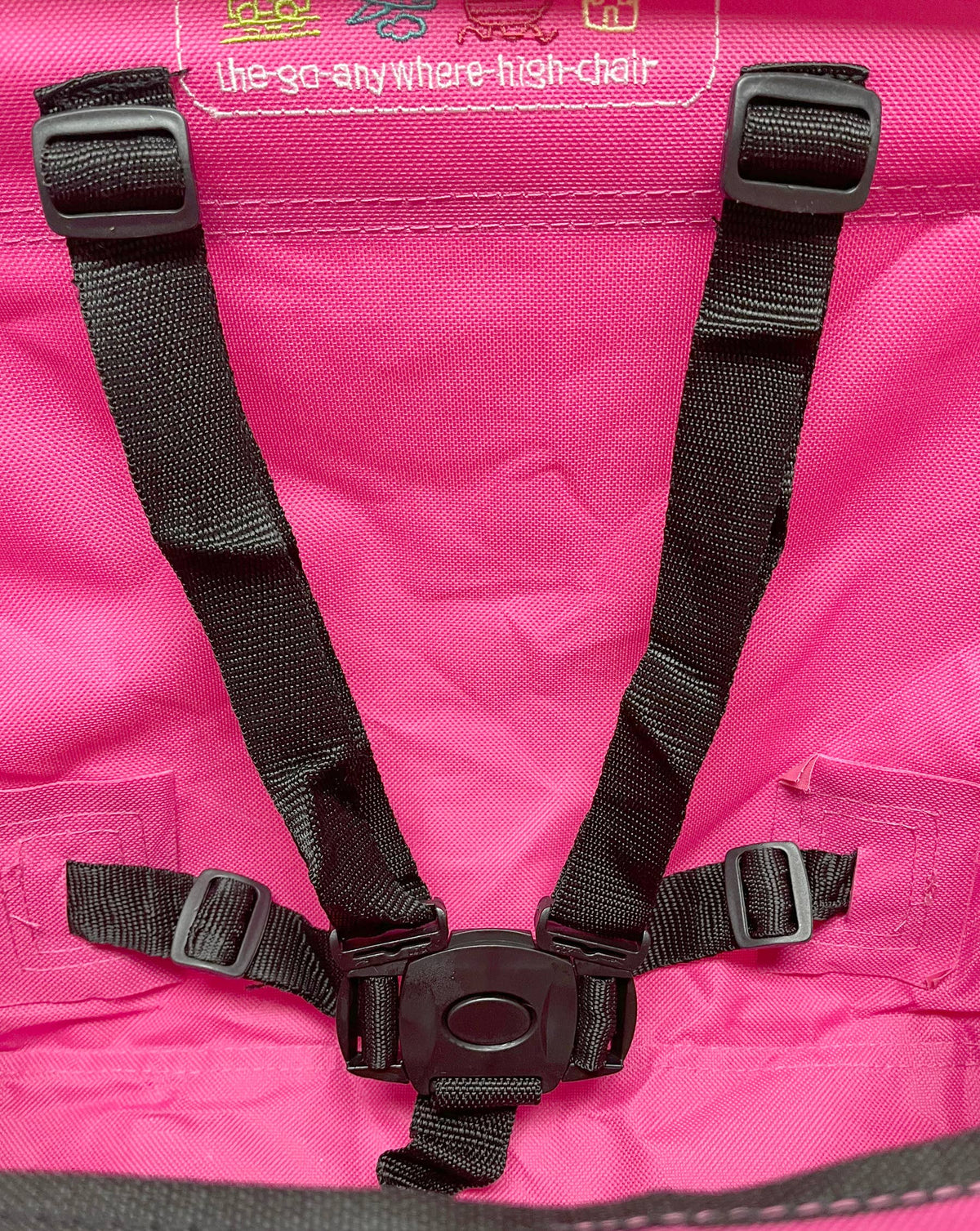 Baby Hot Pink Portable Highchair