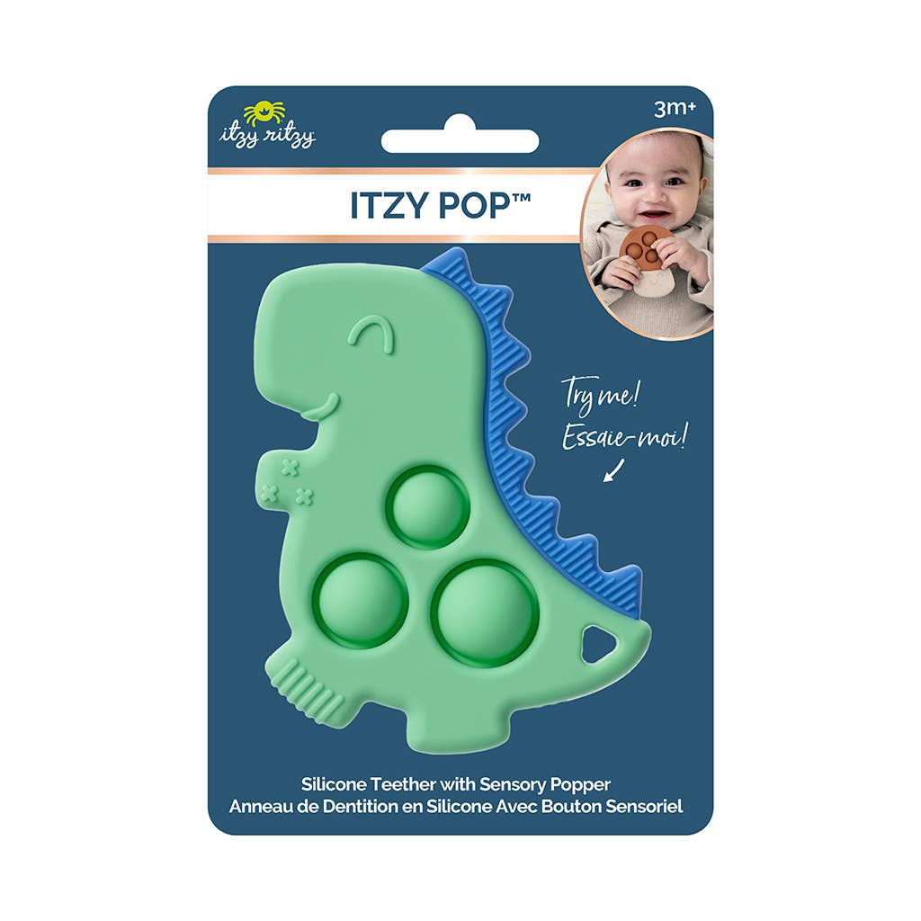 Itzy Pop™ Sensory Popper Toy: Elephant