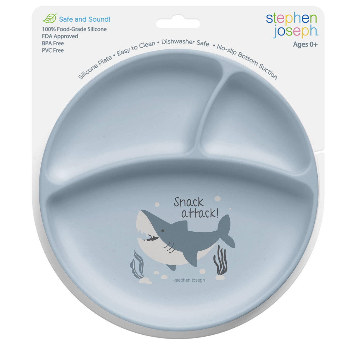 Suction Cup Silicone Plate: Unicorn