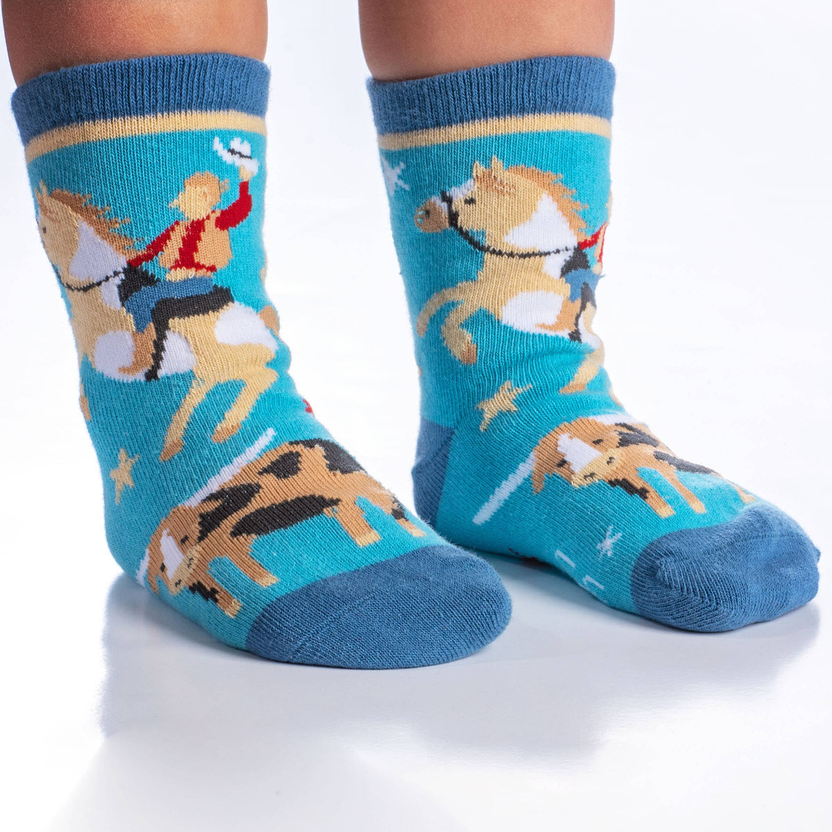 Western Toddler Socks: Medium