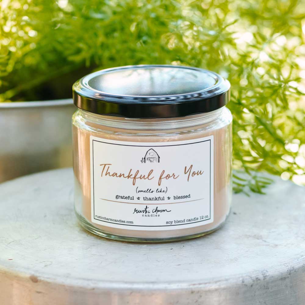 Thankful for You Candle (Pecan Pie)