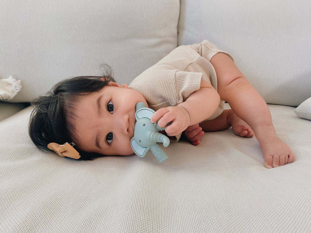 Ritzy Teether™ Baby Molar Teether: Bunny