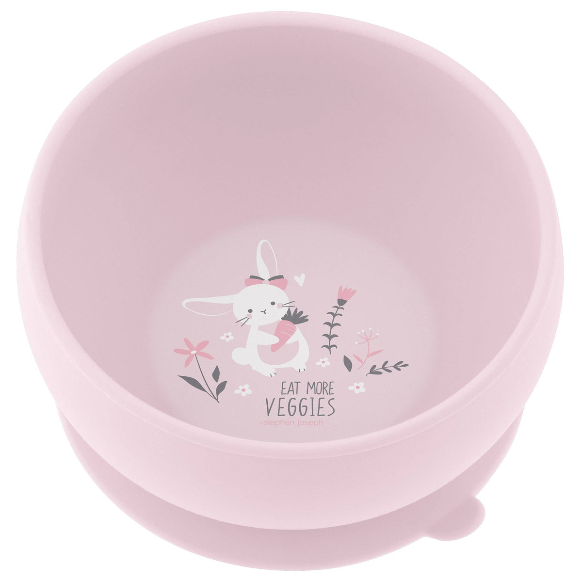Suction Cup Silicone Bowl: Farm
