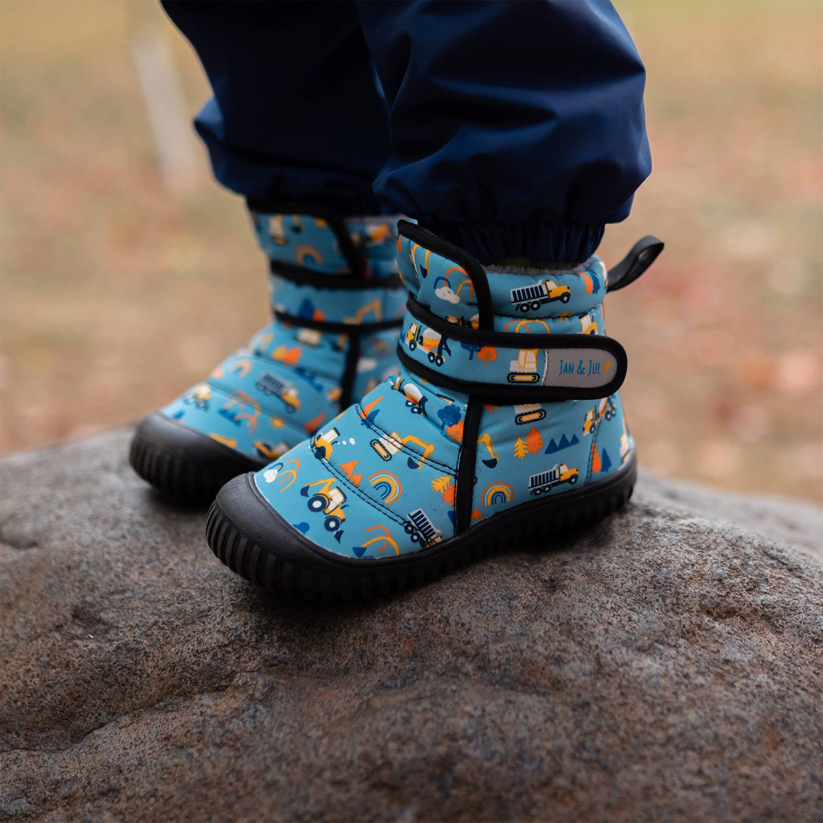 Space Dinos | Toasty-Dry Booties: Waterproof