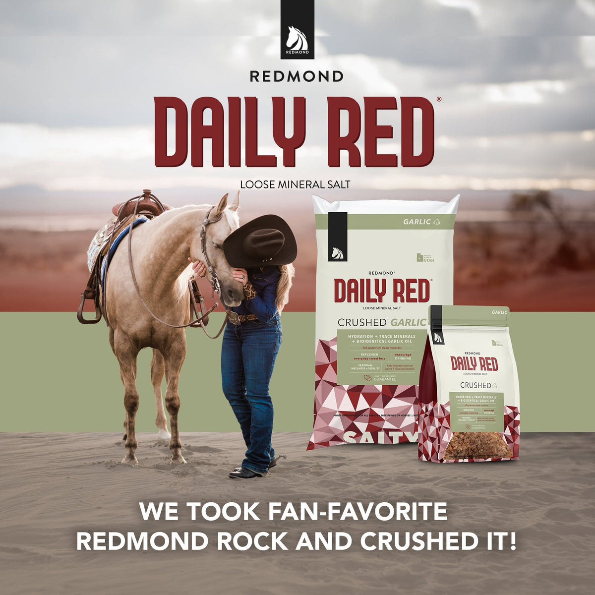 Daily Red® Crushed™ Garlic - Mineral Supplement for Horses