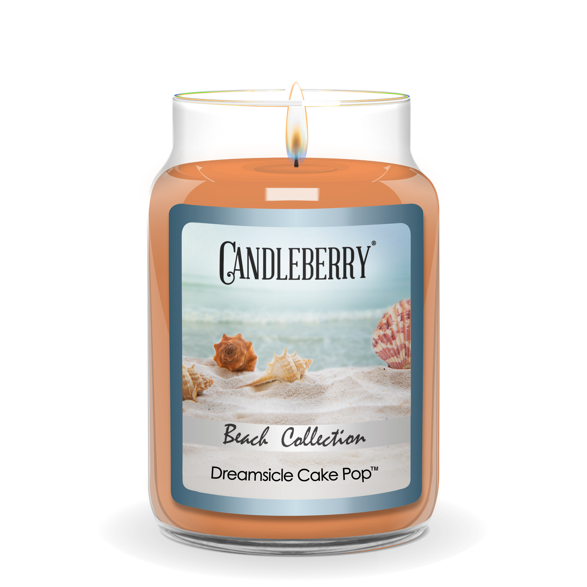 Beach Collection - Dreamsicle Cake Pop™, Large Jar Candle (Collective)