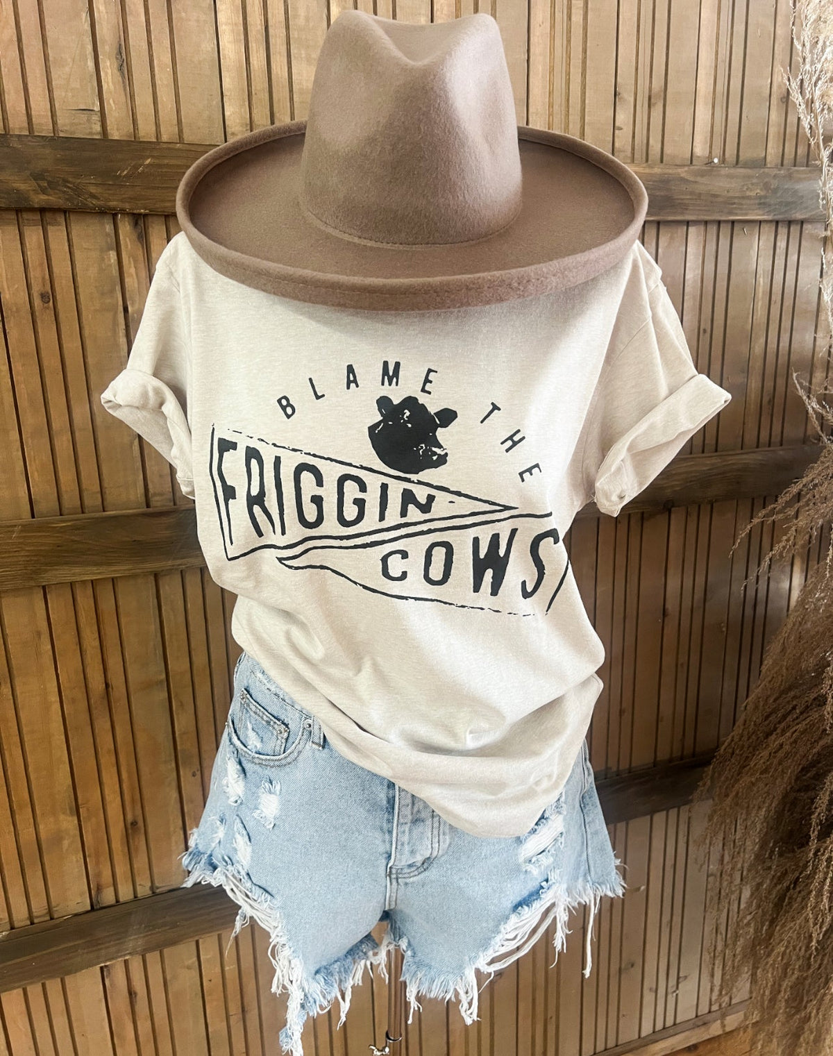 Blame The Cows Tee