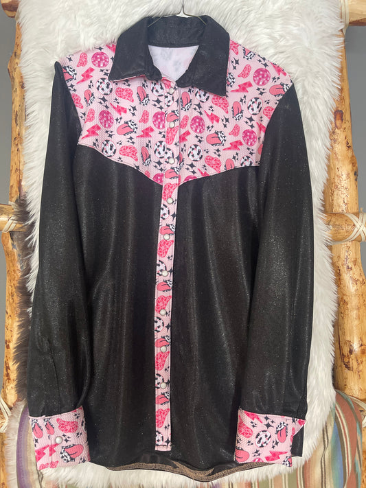 Groovy Glitter Youth Size 14