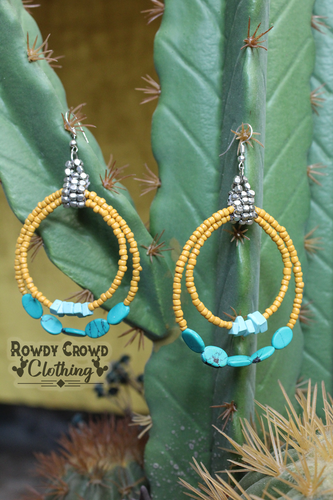 Round Mountain Earrings - SALE
