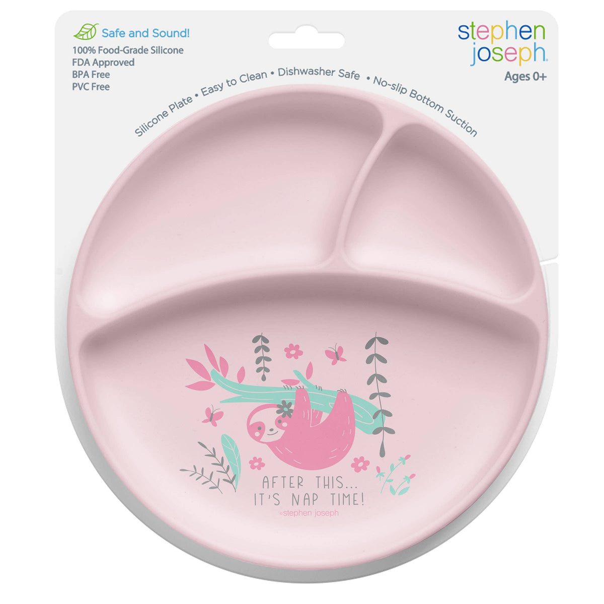 Suction Cup Silicone Plate: Unicorn