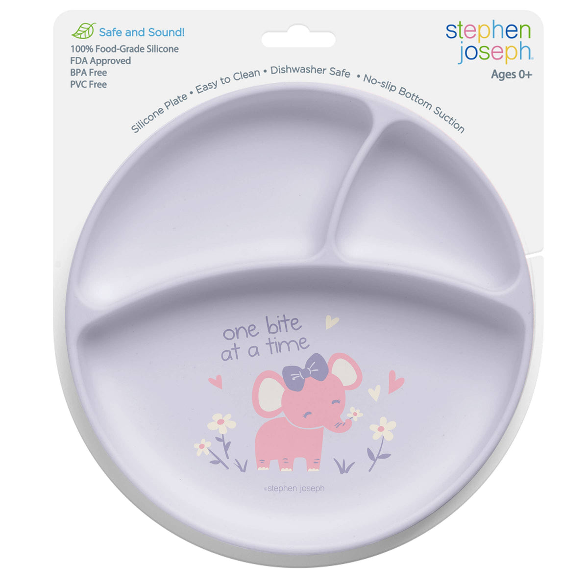 Suction Cup Silicone Plate: Unicorn