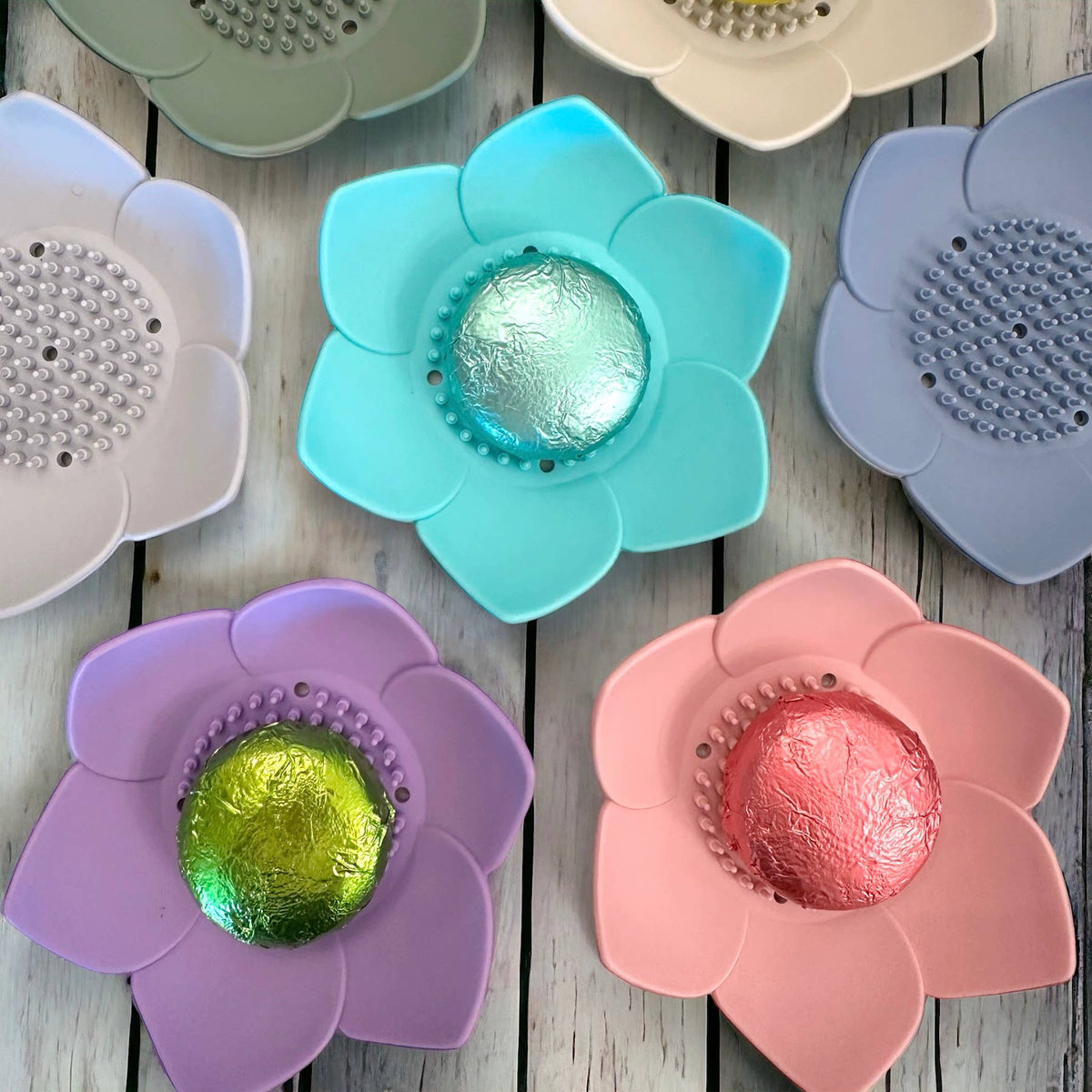 Shower Steamer Tray: Mint blue