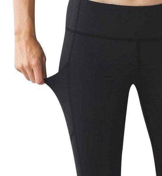 Original Black Live In CAPRI 21" Inseam Casual Leggings (Side Thigh Pockets)
