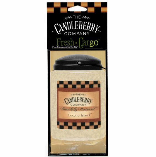 Coconut Island™- "Fresh Cargo", Scent for the Car (2-PACK) (Collective)