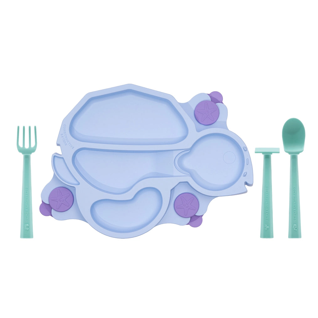 Baby Turtle Suction Plate and Training Utensils