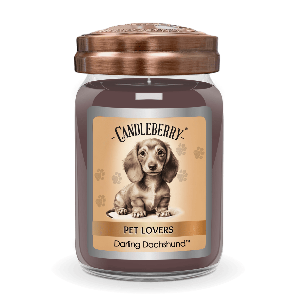 Darling Dachshund - Large Jar Candle (Collective)
